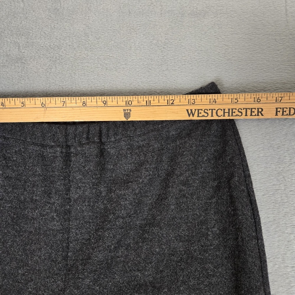 Vintage Eileen Fisher 100% Boiled Wool 2 Piece Set Womens S/M Jacket Pants Gray - Picture 12 of 16